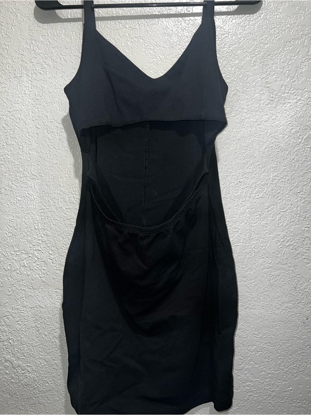 Windsor Black Mini Dress with Cutout Detail